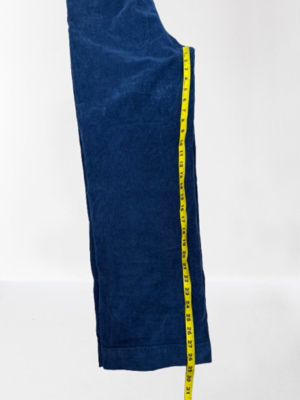 Everlane Women's Corduroy High Rise Wide leg Pants Size 8 in Dark Teal - Picture 7 of 8